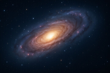space galaxy in space