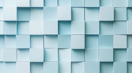 Abstract Blue Cube Pattern Background Design
