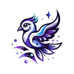 Naklejka premium bird logo design vector