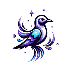 Fototapeta premium bird logo design vector