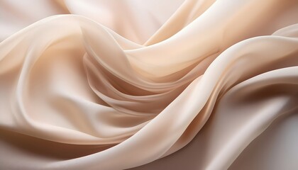 Obraz premium Abstract Sheer fabric movement background