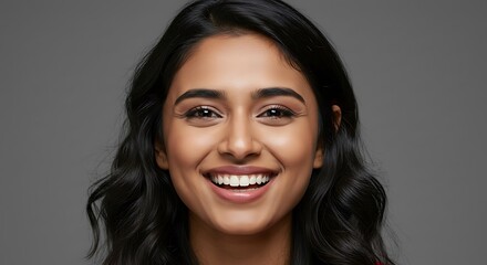 Fototapeta premium Radiant Smile, Soft Light AI Generated