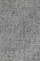 Closeup of gray textured fabric for design