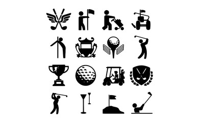 Golf Icons - Black Series