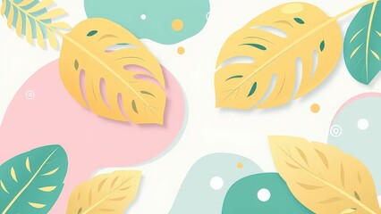 Abstract tropical background 