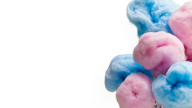 Colorful Cotton Candy: Whimsical Sweet Treat Nostalgia at Fairs and Festivals