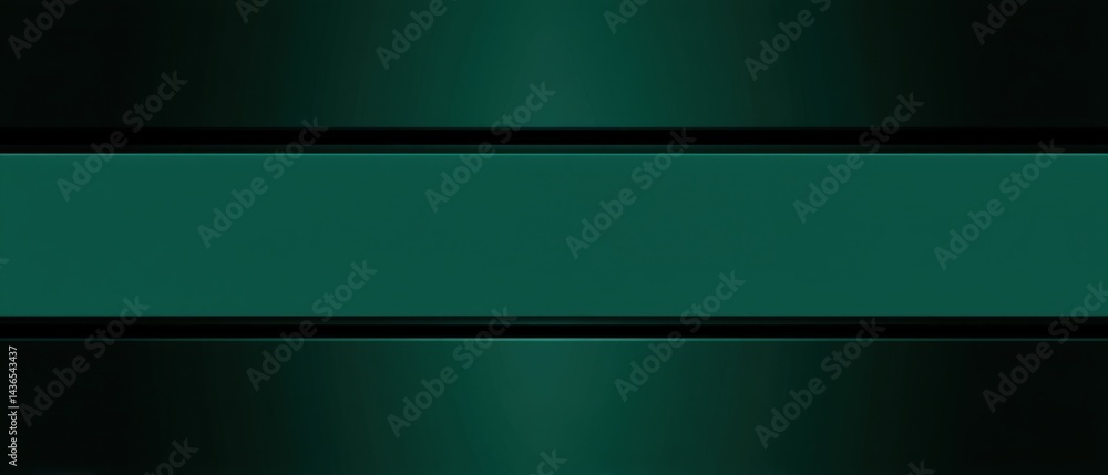 Poster abstract dark teal background with horizontal lines, showcasing modern design and elegant texture fo
