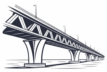 bridge over the river