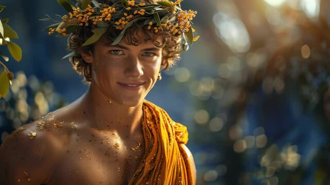 Light bearer: Apollo myth, Phebus glow, Olympus son, prophecy power, muse patron, art guardian, healer grace, migrant guide, divine voice, ancient lore, god wisdom, sacred flame