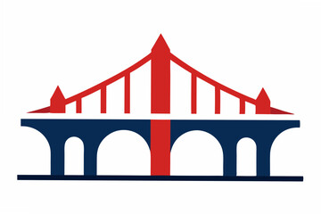 bridge vector illustration