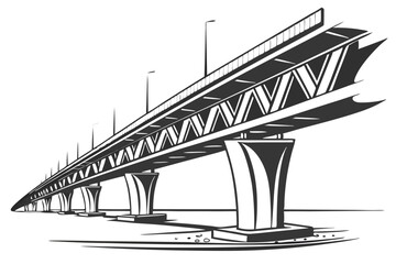 illustration of bridge
