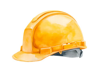 Fototapeta premium A yellow hard hat