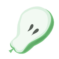 design vector doodle art illustration of fruty nature and healty food