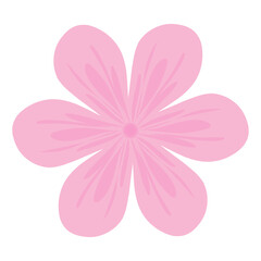 Hippy groovy daisy flowers set. 