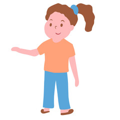 kid child expression vector illustration 