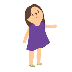 kid child expression vector illustration 