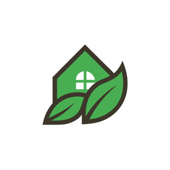 Design A Simple Flat Logo Of A House Shape Merged With WiFi