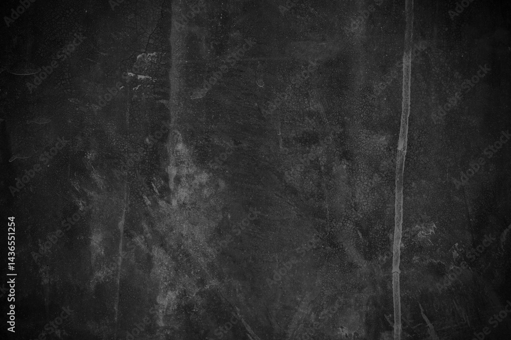 Aufkleber old wall texture smeared engine oil cement dark black gray background abstract grey color design are