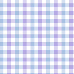 Pastel Color Gingham or Check seamless pattern design