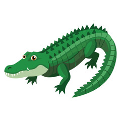  Crocodile vector