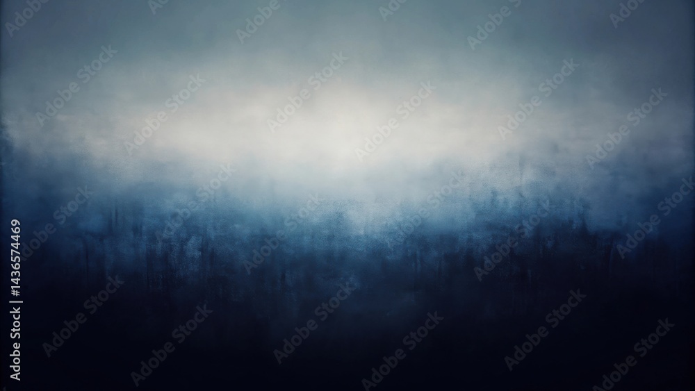 Aufkleber Abstract Blue Gradient Texture A Deeply Saturated and Textured Background for Design Projects