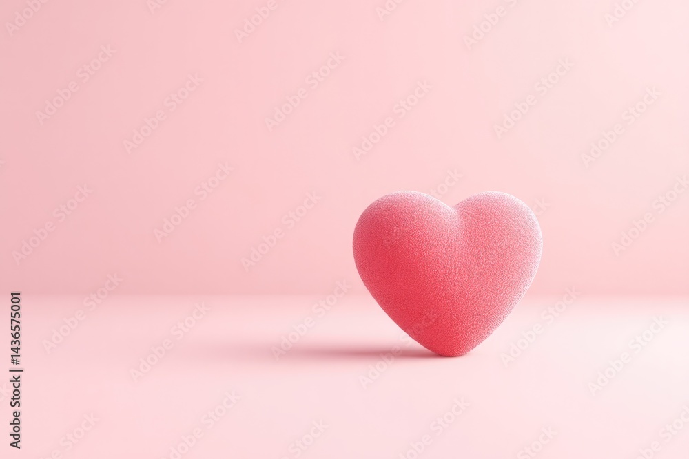 Poster capture essence of romance with vibrant color background and studio lighting ensuring clean image wi