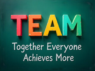 Teamwork and Collaboration concept