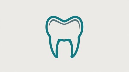 Dental health icon graphic design