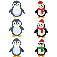 Cute Penguin Illustration