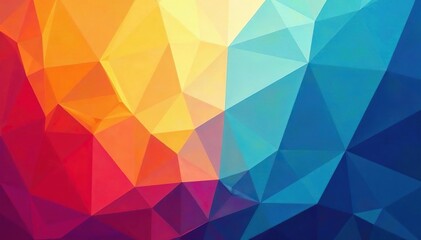 Obraz premium Abstract geometric shapes form intricate background , wallpaper, style, illusion