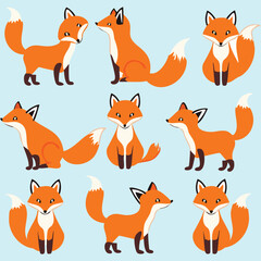 Cute fox