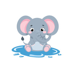 Cute elephant