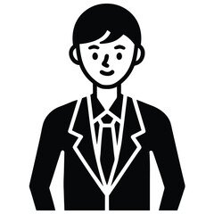 Cute Assistant Coach Vector Illustration