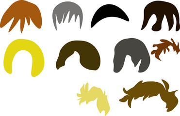Hair collection for a boy, child, or man