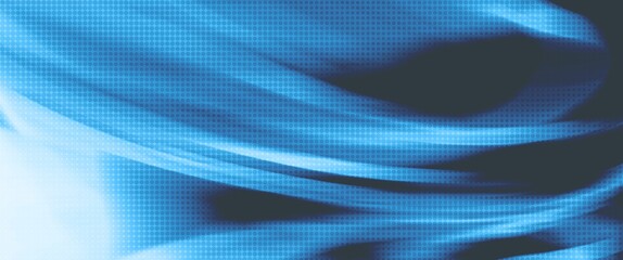 abstract blue background with motion blur and halftone texture