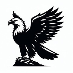 Fototapeta premium Eagle silhouette