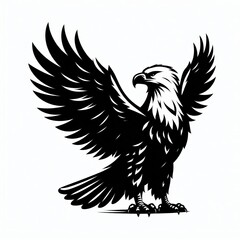 Obraz premium Eagle silhouette