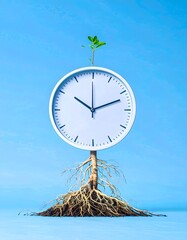Time for Growth Concept