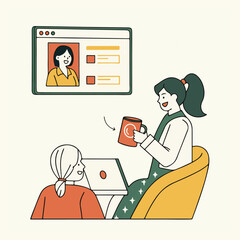 Personalized Customer Experience and Engagement Concept in Vector Design