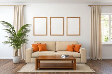 Minimalist Scandinavian Living Room