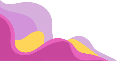 Minimalist Colorful Wave Stream