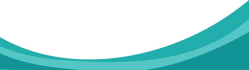 Minimalist Aqua Smooth Flow