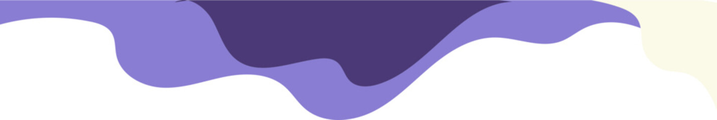 Creative Purple Flow Curve