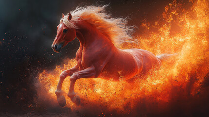 Red Fire Horse Symbol of 2026