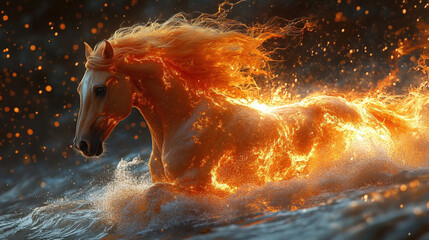 Red Fire Horse Symbol of 2026