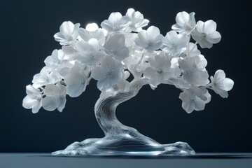 Beautiful image: detailed wire tree.