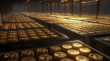 Close-up of Shiny Golden Onions in Open Takeaway Box
