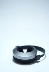 pair of headphones sitting on top of a table