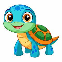 Obraz premium Cartoon Animal Character Illustration – Cute and Fun Wildlife Artwork for Kids