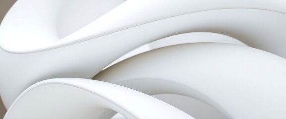 close up view of a white sculpture